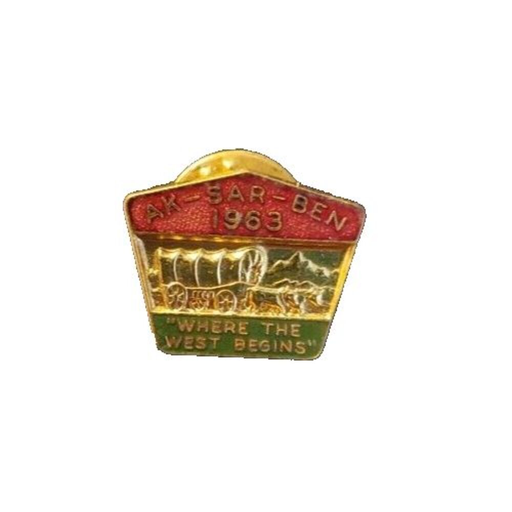 AK - SAR - BEN 1963 Where The West Begins Pin